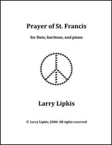 Prayer of St. Francis Vocal Solo & Collections sheet music cover